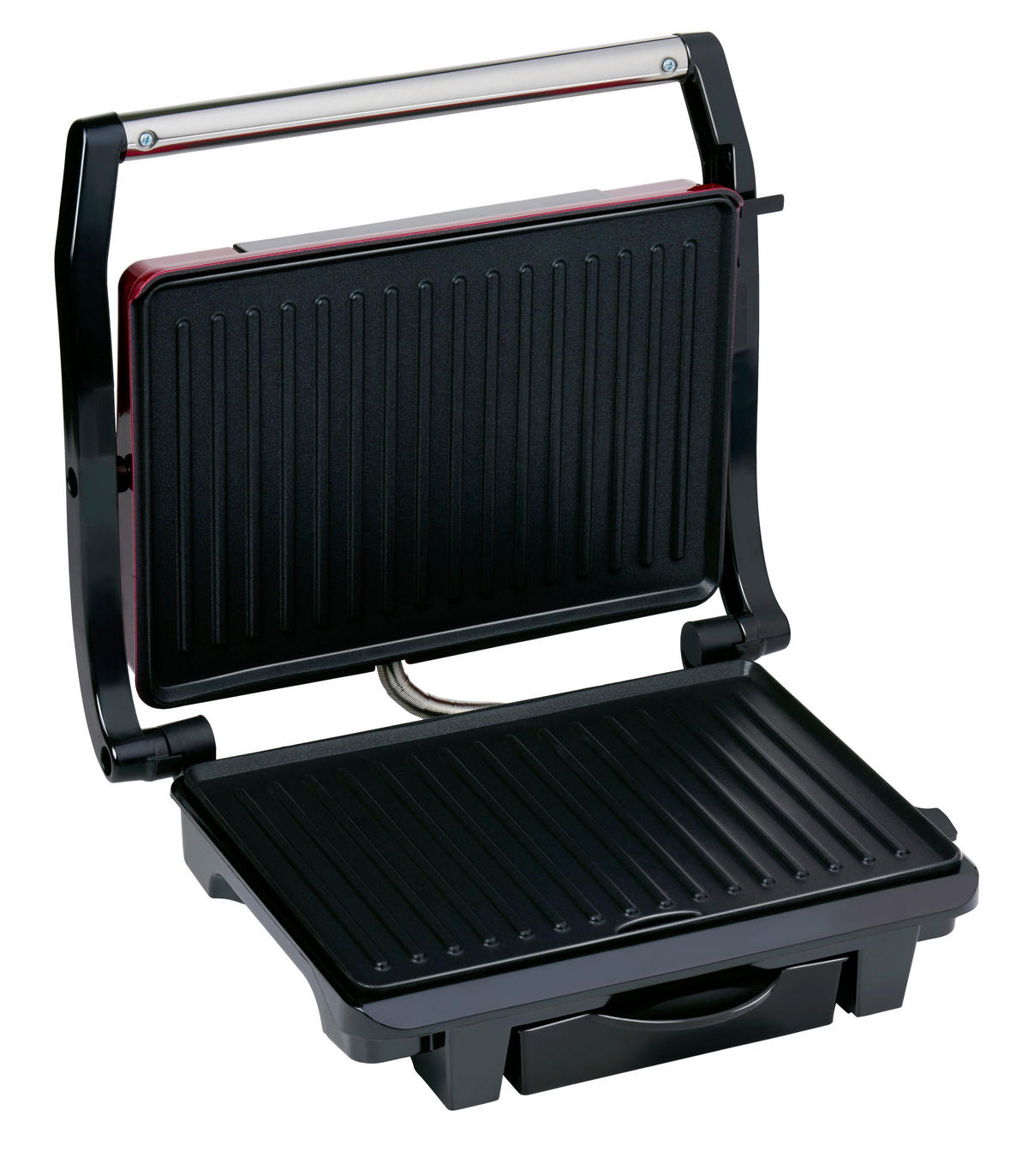 Kontaktgrill rot B/H/L: ca. 11,5x29,5x32,5 cm Kontaktgrill - rot/schwarz (32,50/11,50/29,50cm)