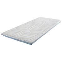Topper Polar weiß Liegefläche B/L: ca. 180x200 cm Polar - hellblau/weiß (180,00/7,00/200,00cm)