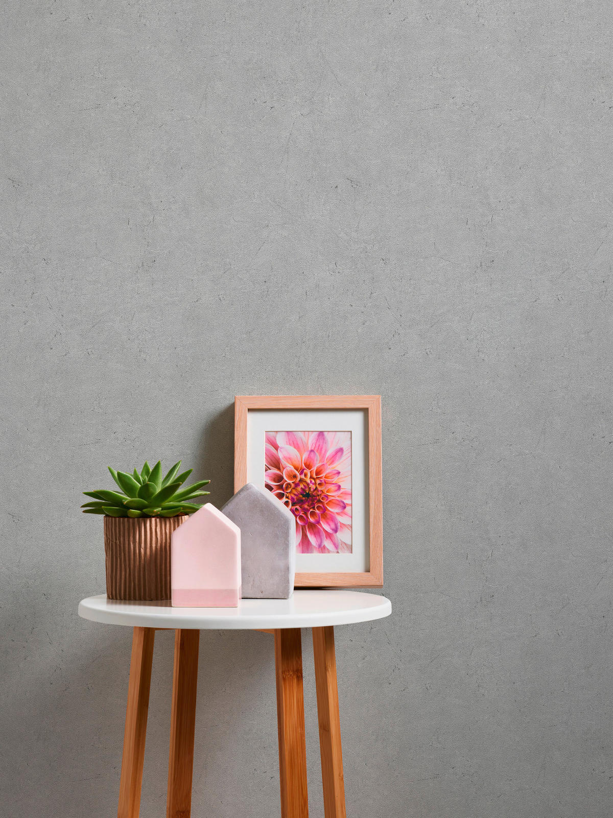 A.S.Creation Vliestapete Authentic Walls 2 Uni grau B/L: ca. 53x1005 cm Authentic Walls 2 - grau (53,00/1005,00cm) - A.S.Creation