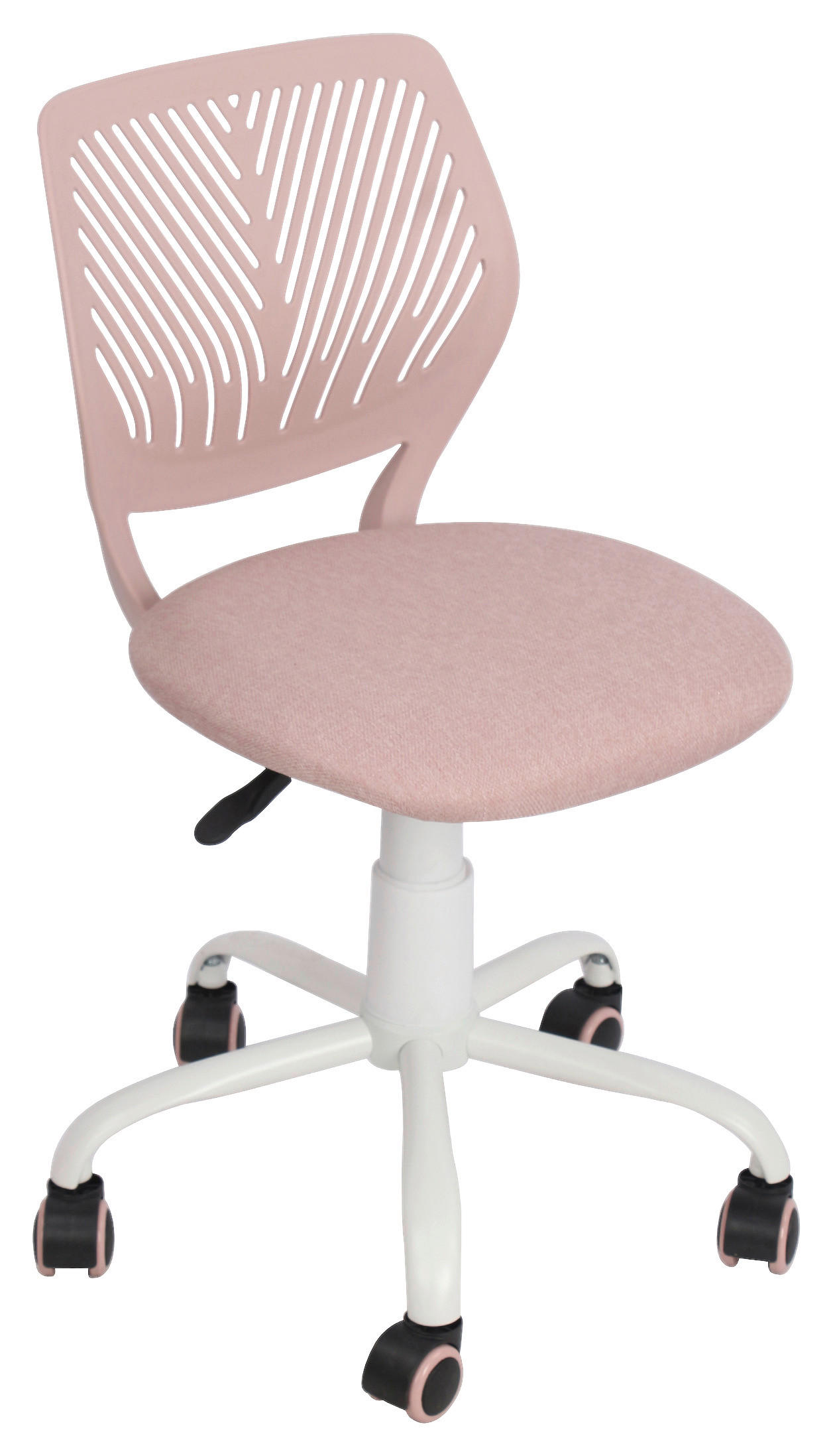 Drehstuhl Melina pink Melina - pink/weiß (49,50/75,00/49,50cm)