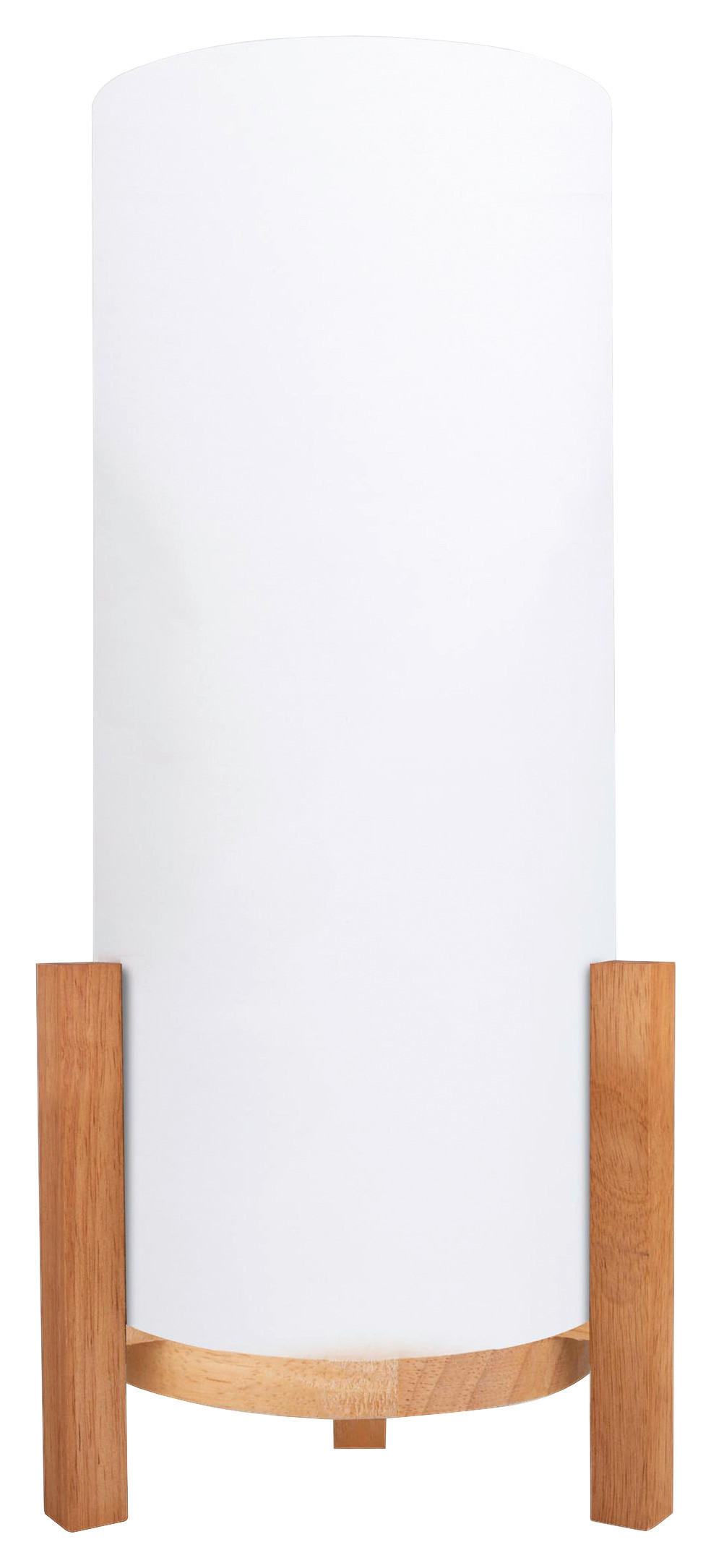 Näve Leuchten LED-Leuchten 5311423 weiß Textil Holz B/H/T: ca. 22x48x22 cm null 1 Brennstellen Madita - weiß (22,00/48,00/22,00cm) - Näve Leuchten