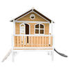 AXI Spielhaus Stef braun B/H/L: ca. 349x233x212 cm Stef - braun/weiß (212,00/349,00/233,00cm) - AXI