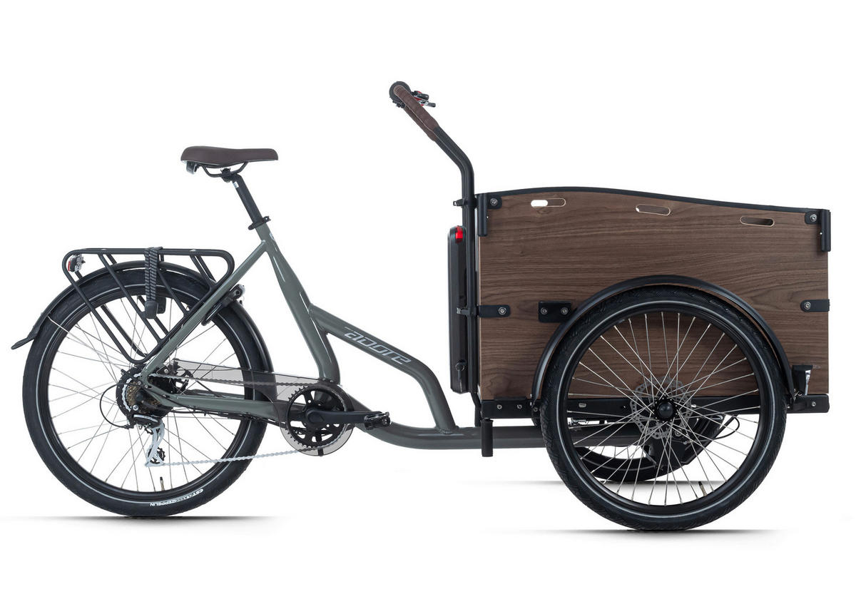 Adore E-Bike Urban Deluxe 259E 24 Zoll Rahmenhöhe 56 cm 7 Gänge grau grau ca. 250 W ca. 24 Zoll Urban Deluxe - grau - Adore