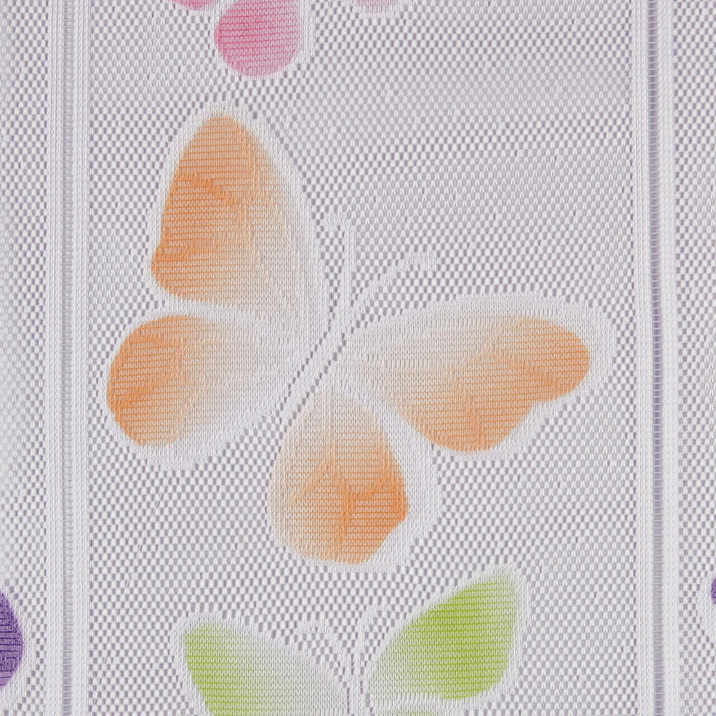 Thumbnail - Scheibengardine Schmetterling bunt B/L: ca. 145x45 cm