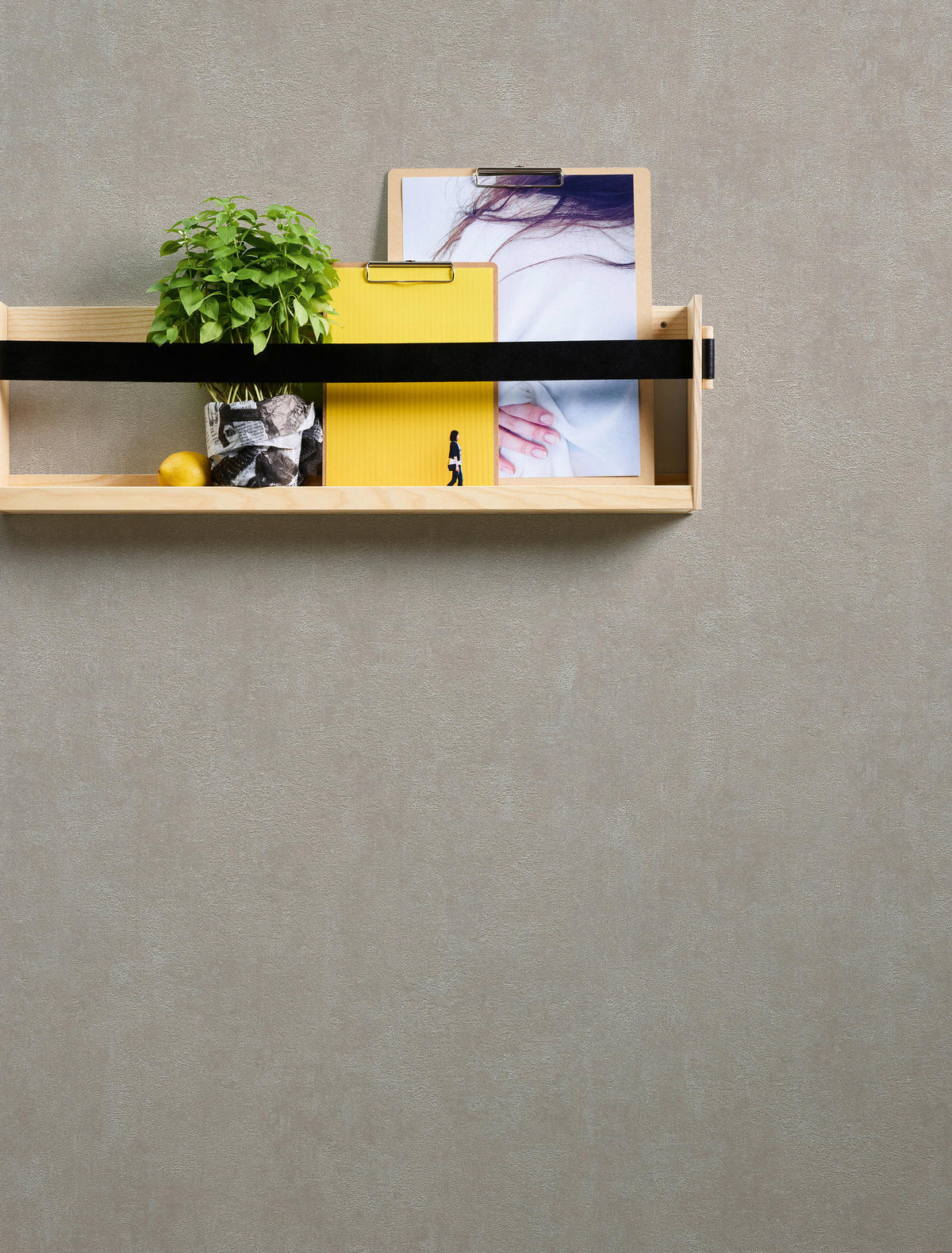 A.S.Creation Vliestapete Elements Uni braun B/L: ca. 53x1005 cm Elements - braun (53,00/1005,00cm) - A.S.Creation