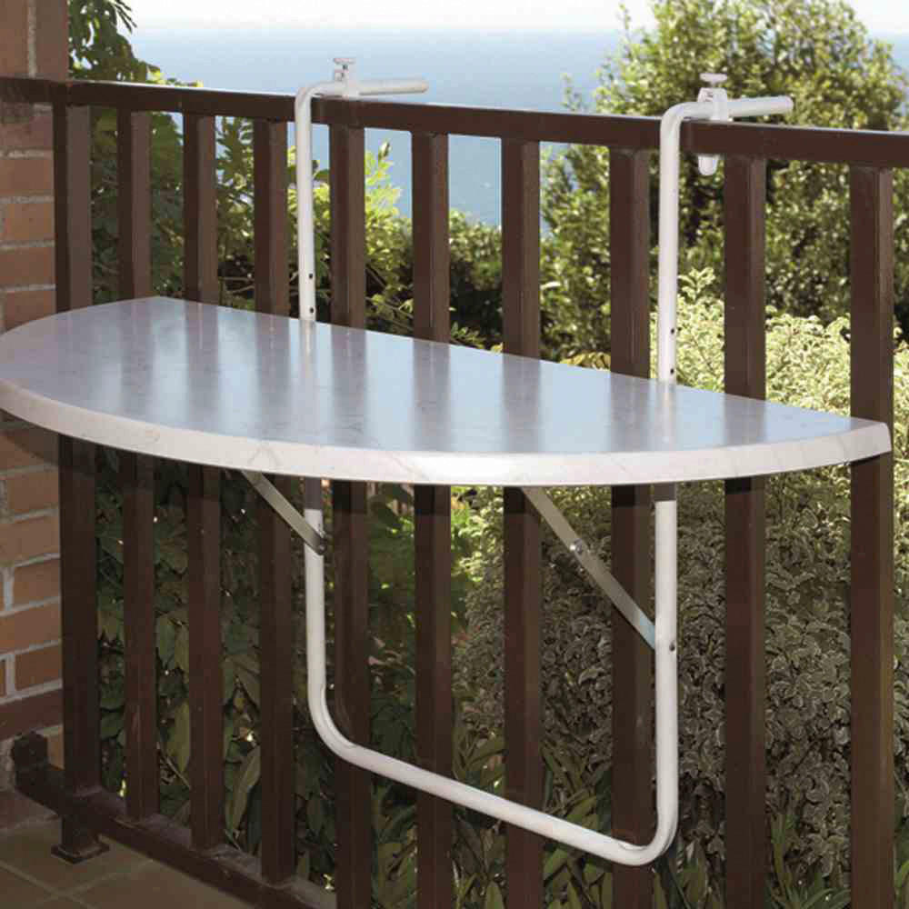 Alco Tisch weiß Kunststoff B/H/L: ca. 5...