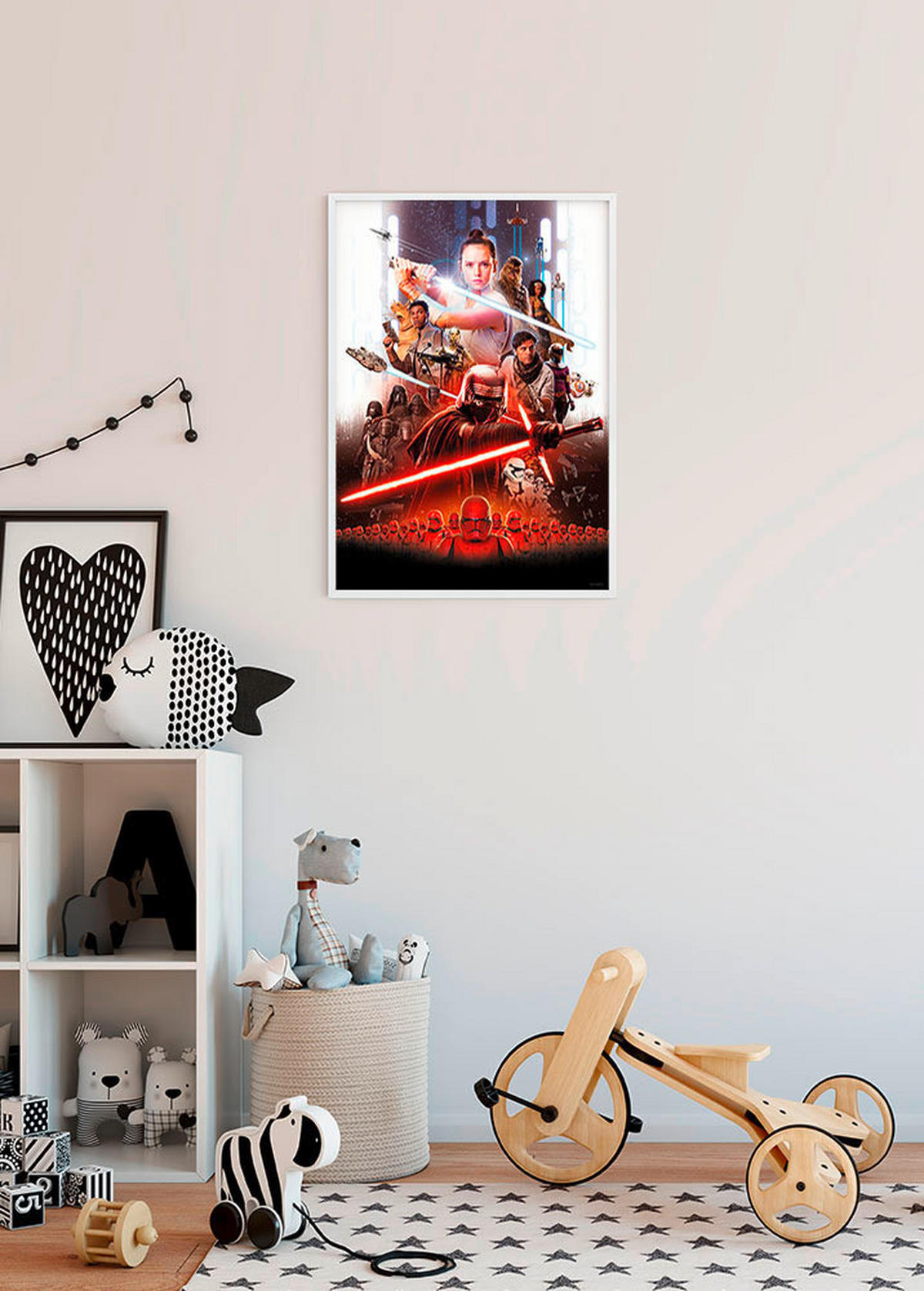 kaufen Rey B/L: POCO Wandbild Movie ca. cm Komar bei online Star 50x70 Wars Star Wars Poster ▷