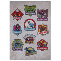 Komar Wandtattoo Avengers Badges  Avengers Badges B/L: ca. 50x70 cm Avengers Badges - (50,00/70,00cm) - Komar