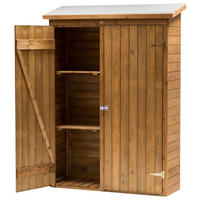 AXI Gartenschrank Olivier braun Holz B/H/T: ca. 122x180x40 cm Olivier - braun (122,00/180,00/40,00cm) - AXI