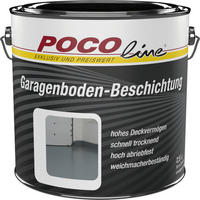 POCOline Garagenbodenbeschichtung grau seidenmatt ca. 2,5 l Garagenbodenbeschichtung 2,5l grau - grau (2,50l) - POCOline