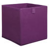 Stoffbox violett B/H/T: ca. 24x24x24 cm Stoffbox_2 - violett (24,00/24,00/24,00cm)