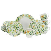 CreaTable Kombiservice Amarilla gelb Steingut 16 tlg. Amarilla - gelb - CreaTable