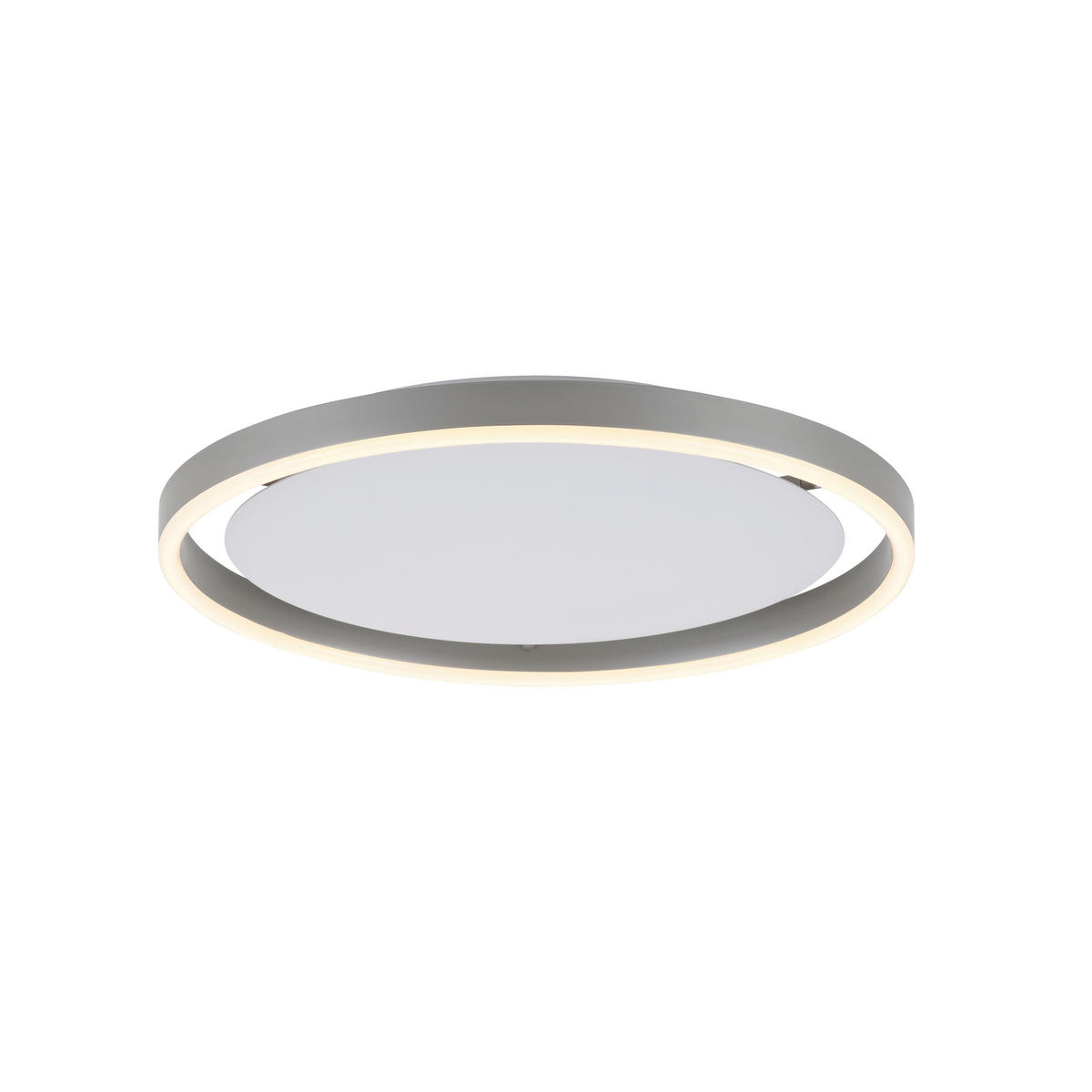 Just Light LED-Deckenleuchte RITUS 15391-95 weiß Alu Metall H/D: ca. 5,3x39,3 cm 1 Brennstellen RITUS - weiß/Alu (39,30/5,30cm) - Just Light