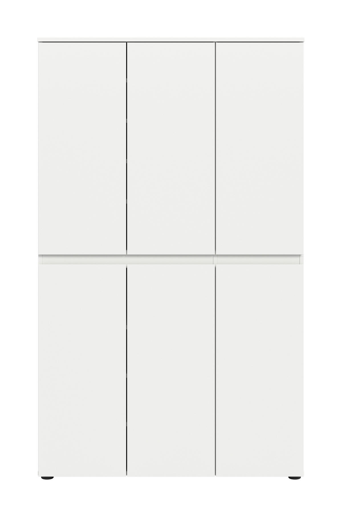 Schrank SCARPA weiß B/H/T: ca. 105x175x37 cm SCARPA - weiß (105,00/175,00/37,00cm) - xonox.home