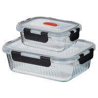 MASTERPRO Vorratsdose EXCELLENCE schwarz EXCELLENCE - schwarz/transparent - MASTERPRO