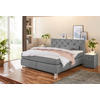 Boxspringbett  grau Flachgewebe Liegefläche B/L: ca. 180x200 cm Finja_H3_Boxspringbett - grau (189,00/106,00/213,00cm)