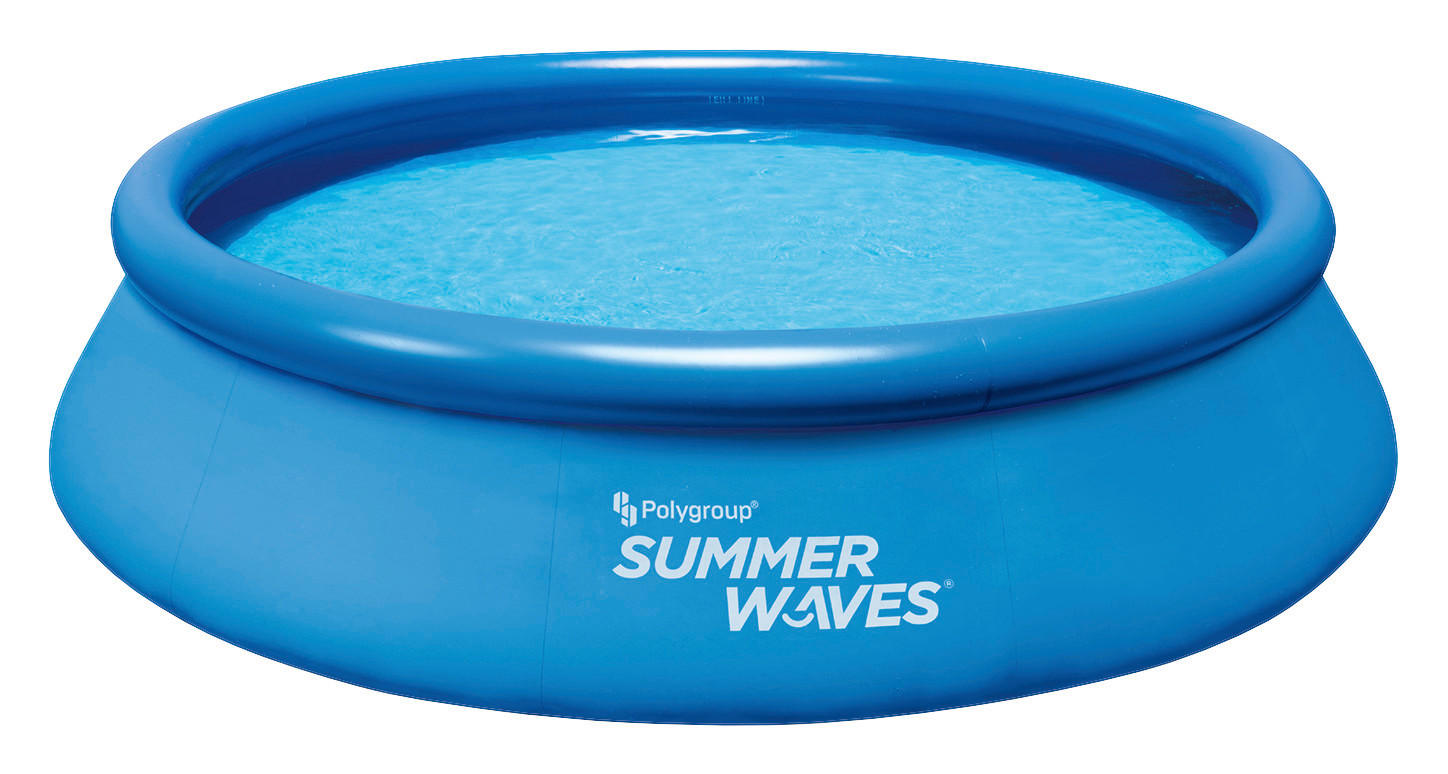 Summer Waves Poolset Quick Set H/D: ca. 76x366 cm Quick Set - blau (366,00/76,00cm) - Summer Waves