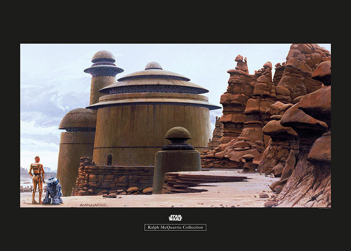 Komar Poster Star Wars Classic RMQ Jabbas Palace Star Wars B/L: ca. 70x50 cm Star Wars Classic RMQ Jabbas Palace - (70,00/50,00cm) - Komar