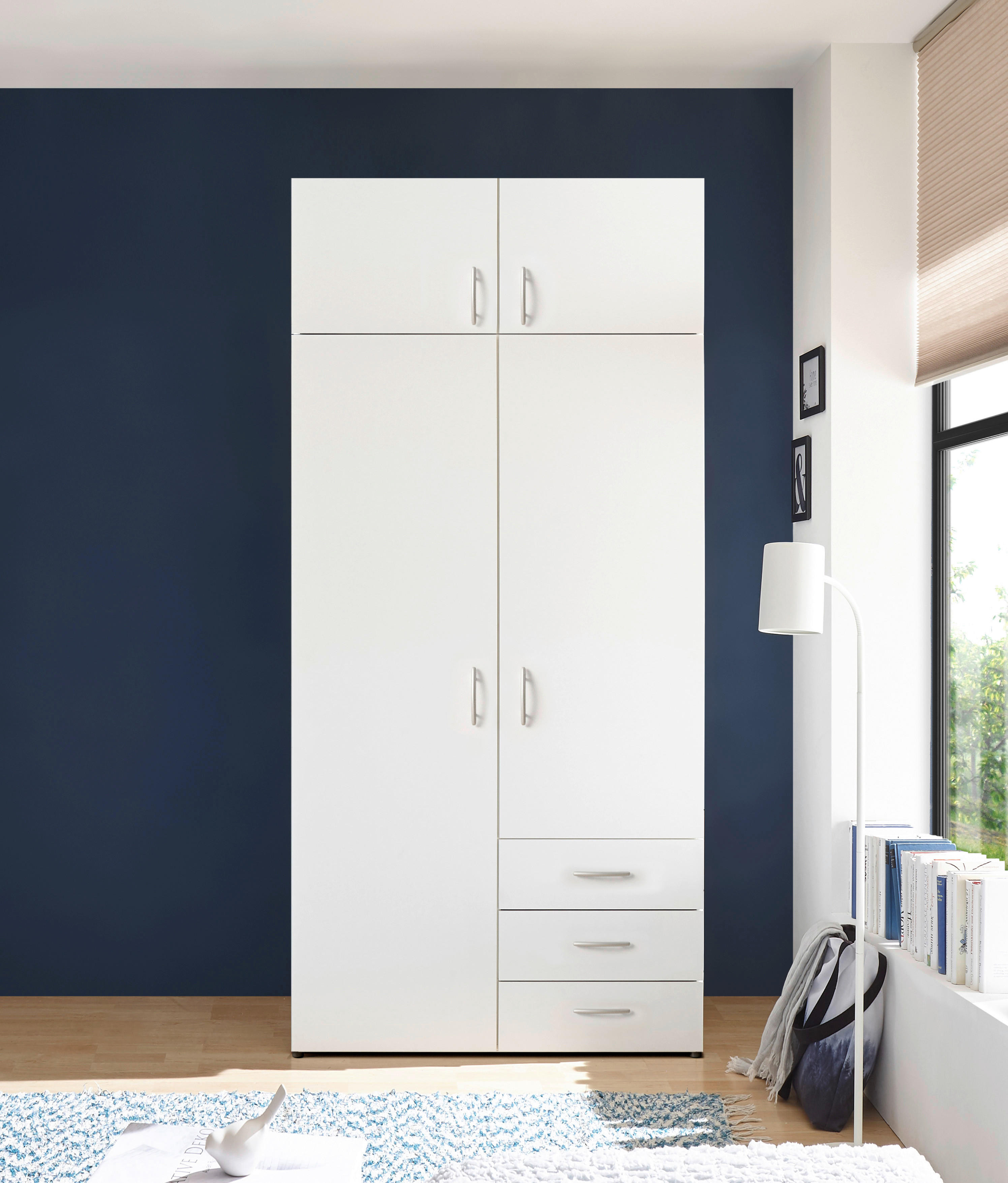 Aufsatz Harry weiß B/H/T: ca. 100x38x50 cm Harry - weiß (100,00/38,00/50,00cm)