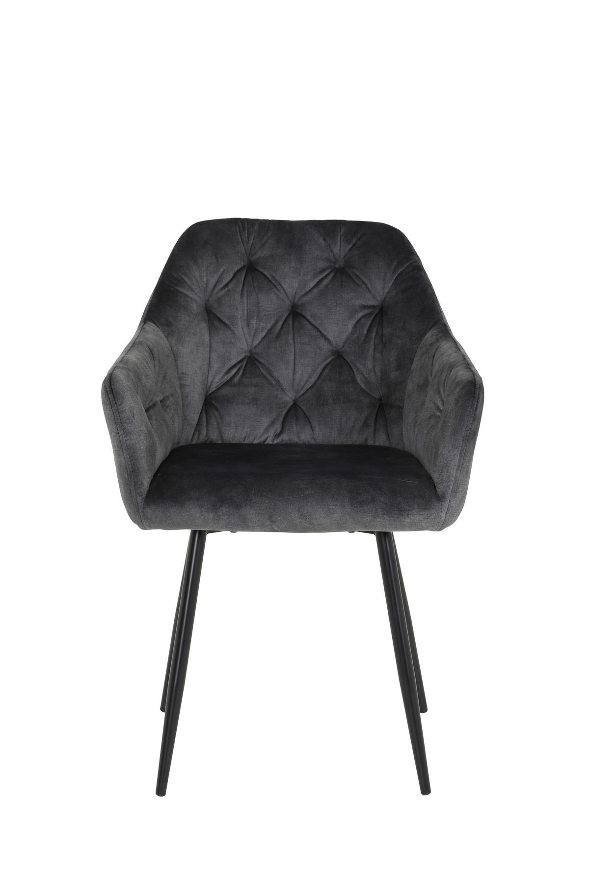 Essgruppe Cleo I anthrazit Holzwerkstoff B/H/T: ca. 140x76x90 cm Cleo I - anthrazit (140,00/76,00/90,00cm) - Hela