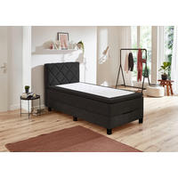 Boxspringbett Jeff schwarz Jeff - schwarz (100,00/57,00/211,00cm)