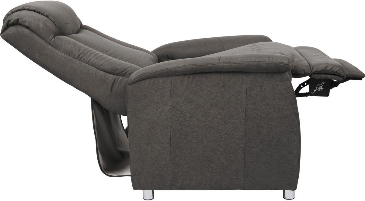 TV-Sessel Delta dunkelbraun B/H/T: ca. 73x84x89 cm Delta - dunkelbraun (73,00/84,00/89,00cm)