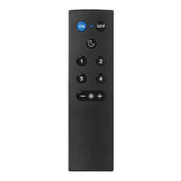 TRIO Wlan-Funkfernbedienung R070-02 schwarz Kunststoff B/H/L: ca. 4x2x14 cm WLAN-Funk-Fernbedienung - schwarz (14,00/4,00/2,00cm) - Trio