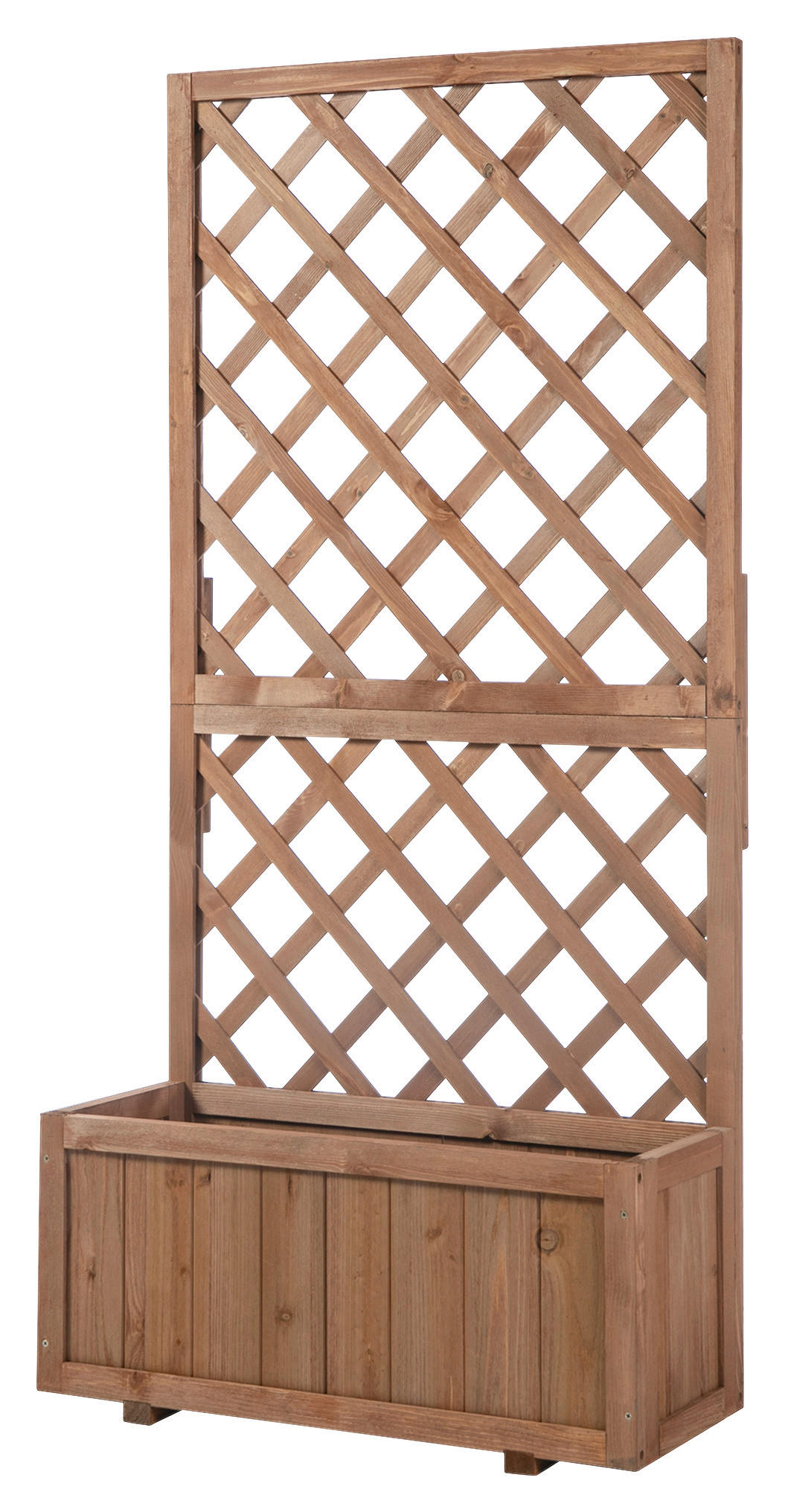 Outsunny Pflanzkasten Holz B/H/L: ca. 25x27x67 cm Pflanzkasten 845-127 - (67,00/25,00/27,00cm) - Outsunny