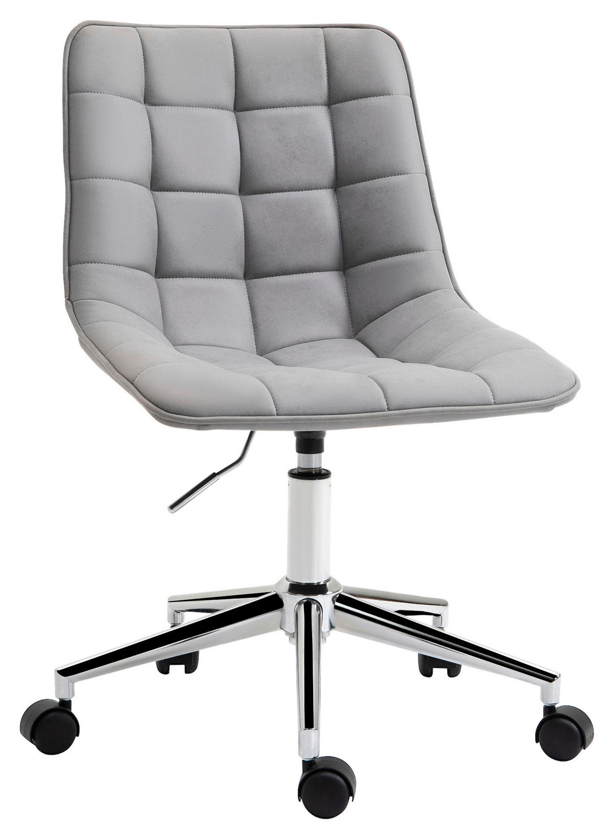 Drehstuhl 921-361 hellgrau 921-361 - hellgrau (60,00/90,00/60,00cm) - Vinsetto