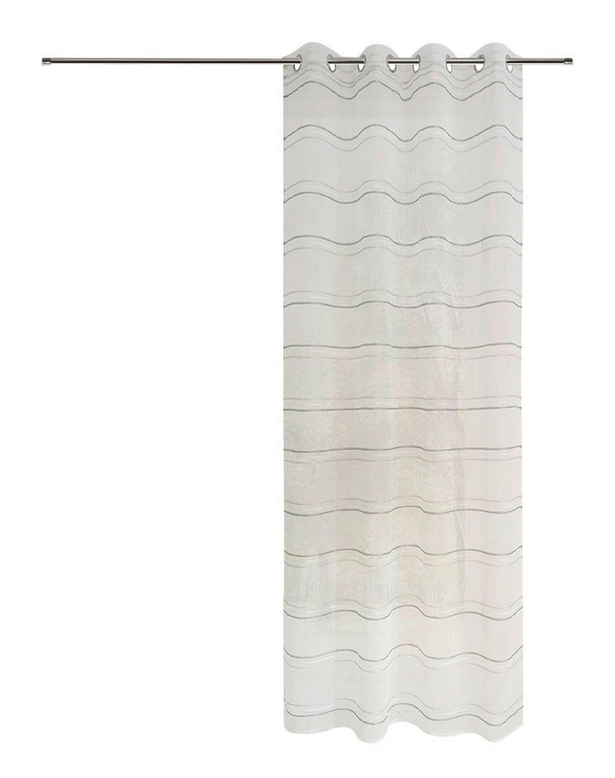 Ösenvorhang Bamberg grau B/L: ca. 140x245 cm Bamberg - grau (140,00/245,00cm)