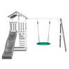 AXI Spielturm Beach Tower grau B/H/L: ca. 357x242x349 cm Beach Tower - weiß/grau (349,00/357,00/242,00cm) - AXI