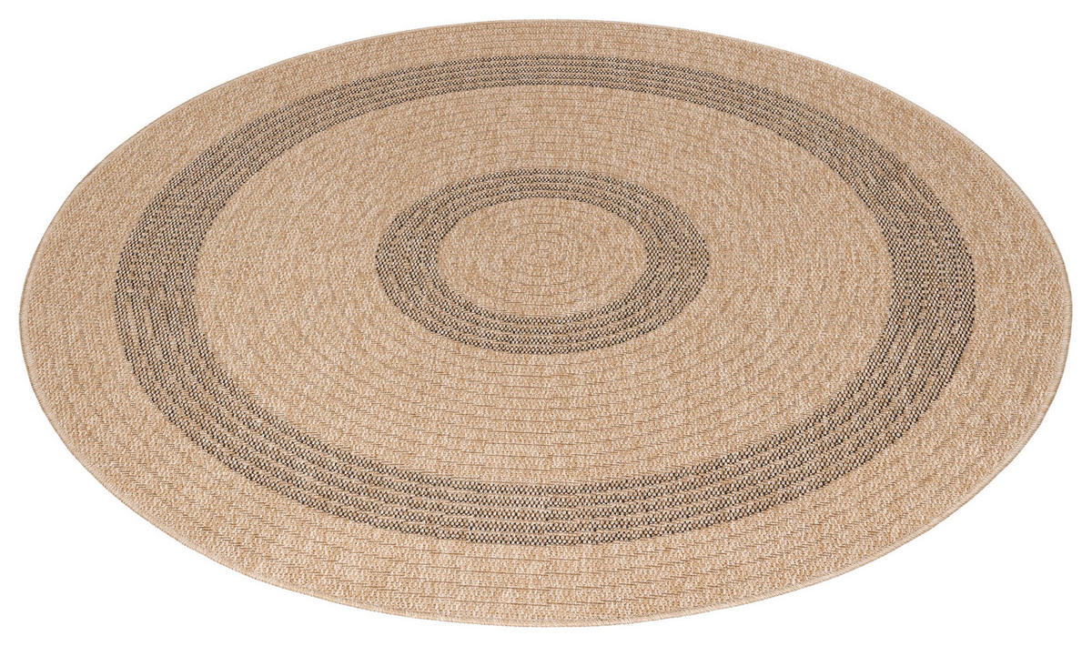 Ayyildiz Teppich COMILLA schwarz D: ca. 120 cm COMILLA - schwarz (120,00cm) - Ayyildiz