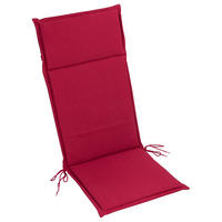 Auflage Lina weinrot Polyester B/H/L: ca. 47x4,5x121 cm Lina - weinrot (121,00/47,00/4,50cm)