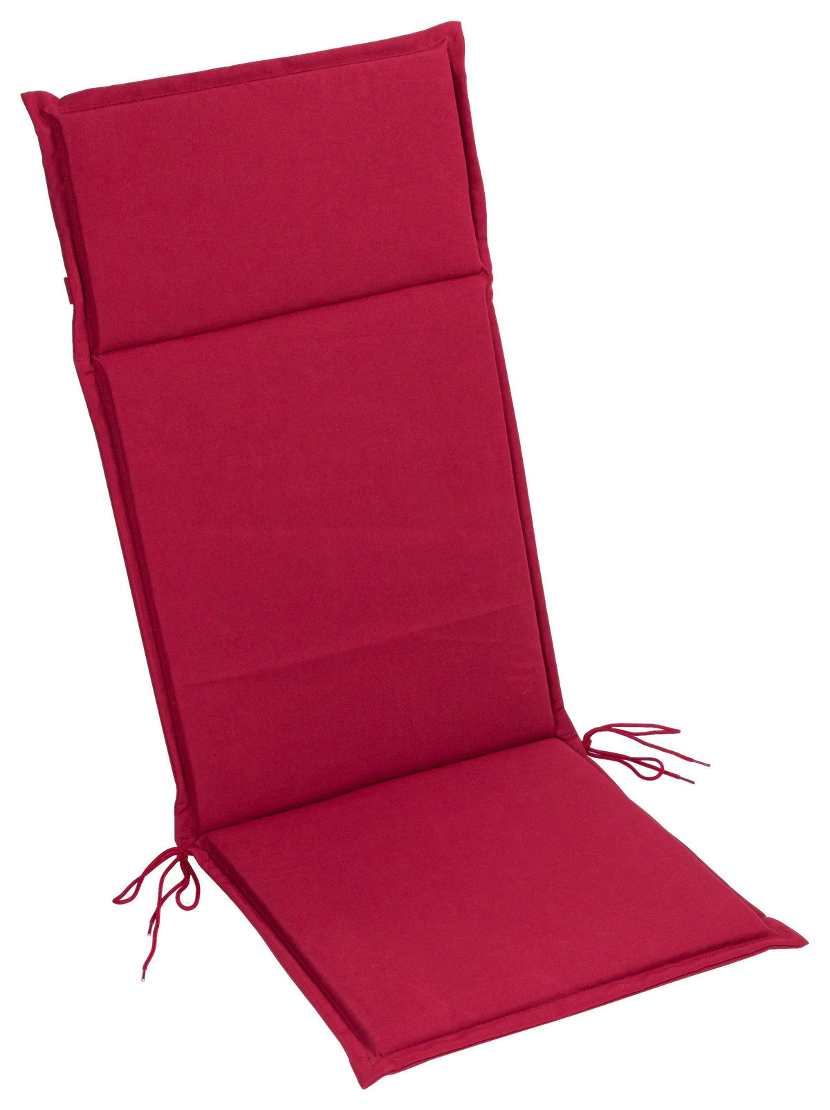 Auflage Lina weinrot Polyester B/H/L: ca. 47x4,5x121 cm Lina - weinrot (121,00/47,00/4,50cm)