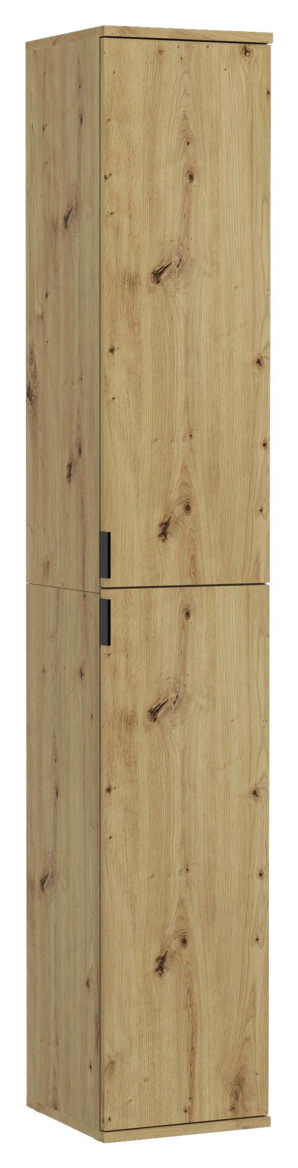 Badhochschrank PROJEKT Eiche Artisan Nachbildung B/H/T: ca. 30x193x34 cm PROJEKT - Eiche (30,00/193,00/34,00cm) - xonox.home