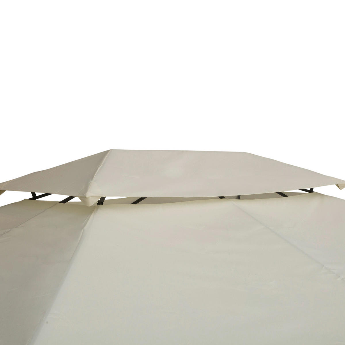 Outsunny Ersatzdach creme Polyester-Mischgewebe B/L: ca. 300x400 cm Ersatzdach - creme (300,00/400,00cm) - Outsunny