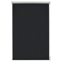 Boviva Thermo Klebe-/Klemmrollo Verdunklungsqualität schwarz B/L: ca. 90x150 cm Rollo-Thermo-VD_Klebe/Klemm - schwarz (90,00/150,00cm) - Boviva