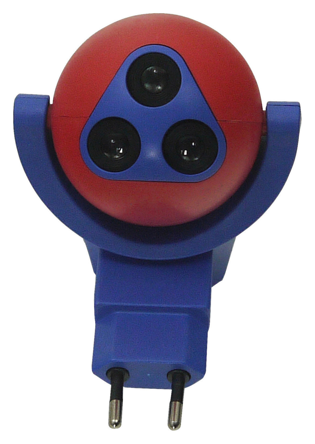Niermann Stecker-Nachtlicht Paw Patrol 3fach 80048 dunkelblau rot Kunststoff Stecker-Nachtlicht_Paw_Patrol_3fach - rot/dunkelblau - Niermann