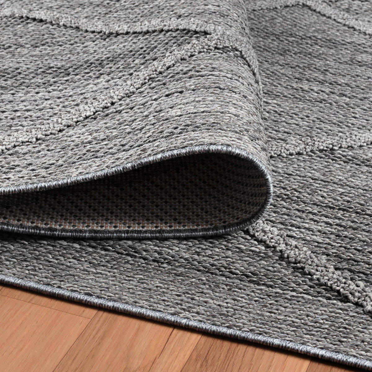 Ayyildiz Teppich PATARA grau B/L: ca. 140x200 cm PATARA - grau (140,00/200,00cm) - Ayyildiz