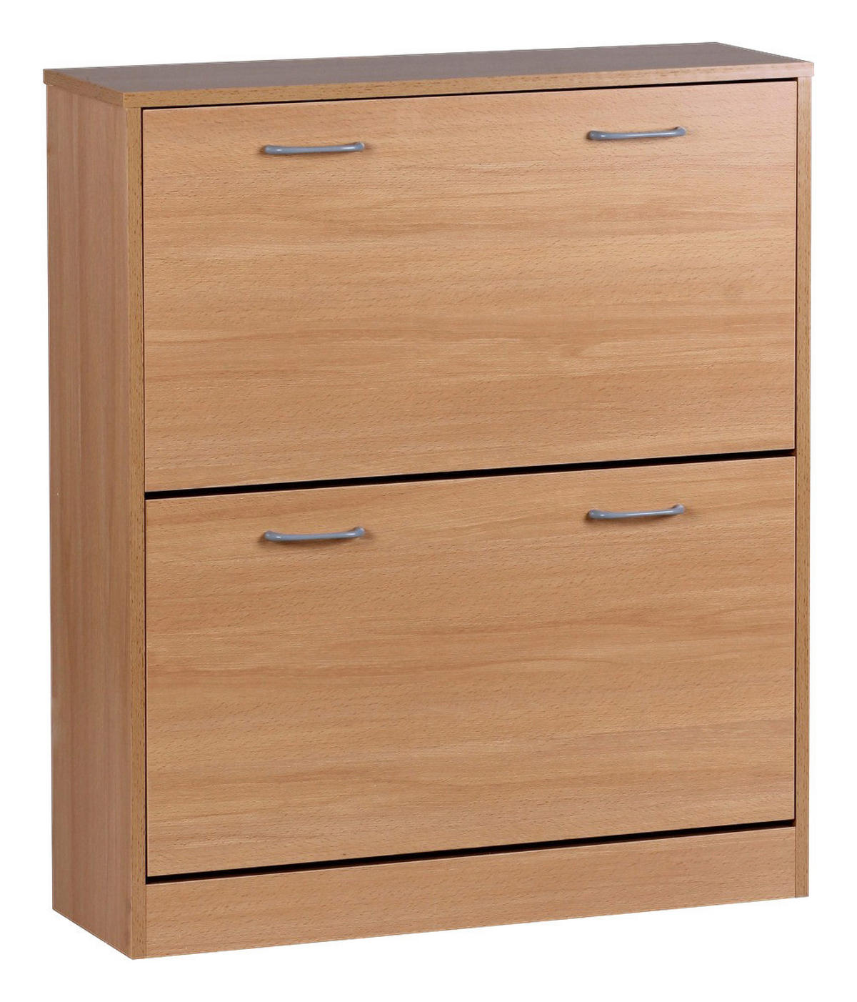 Schuhkipper braun Nachbildung B/H/T: ca. 24x87x75 cm Schuhkipper KIEL - braun/grau (24,00/87,00/75,00cm) - Wohnling