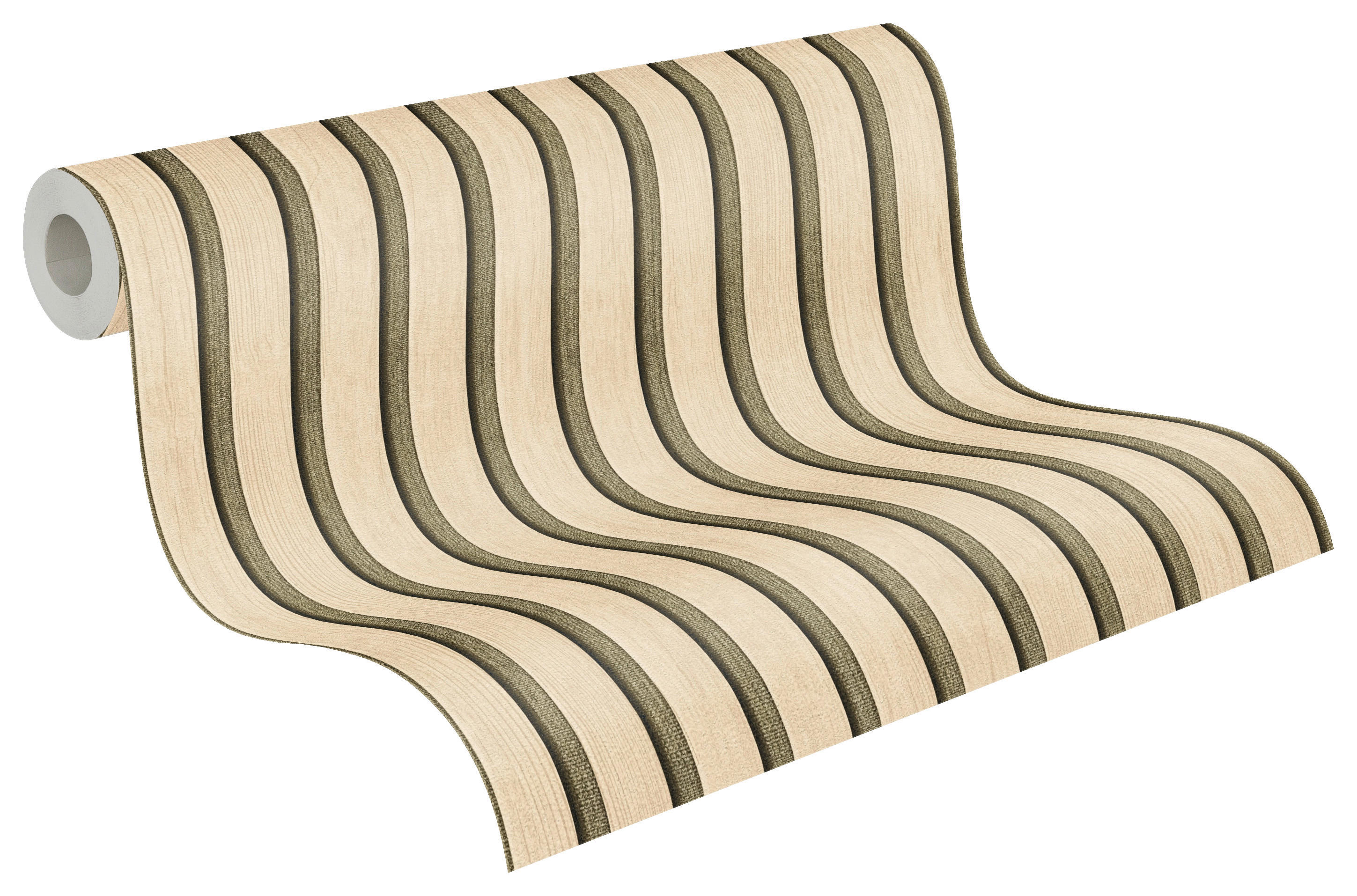 A.S.Création Vliestapete braun B/H/D: ca. 53x1005x8,5 cm Vliestapete - braun (8,50/1005,00cm) - A.S.Creation