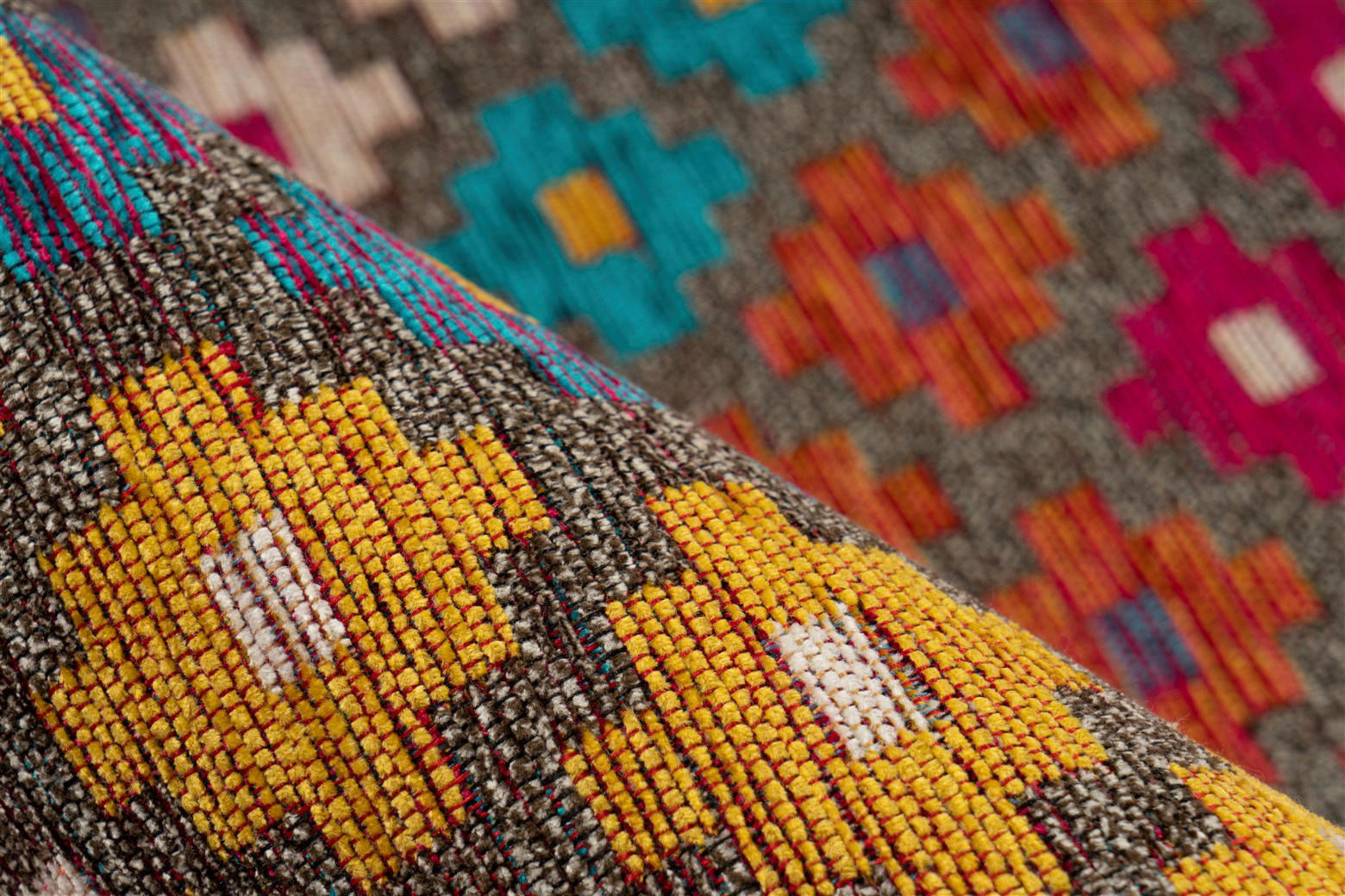 Thumbnail - Padiro Kurzflorteppich Primavera 225 mehrfarbig B/L: ca. 160x230 cm