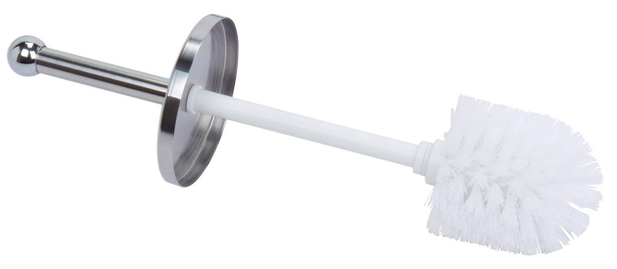 Stand-WC-Garnitur silber Edelstahl Stand-WC-Garnitur - silber (16,50/30,00/80,00cm) - Axentia