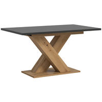 Esstisch MOTION grau Artisan Nachbildung B/H/T: ca. 150x76x90 cm MOTION - grau (150,00/76,00/90,00cm) - xonox.home
