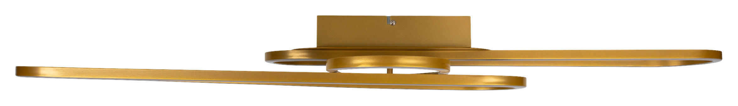Näve Leuchten Deckenleuchte 1405858 gold Metall Kunststoff B/H/T: ca. 42x10x103 cm null 3 Brennstellen