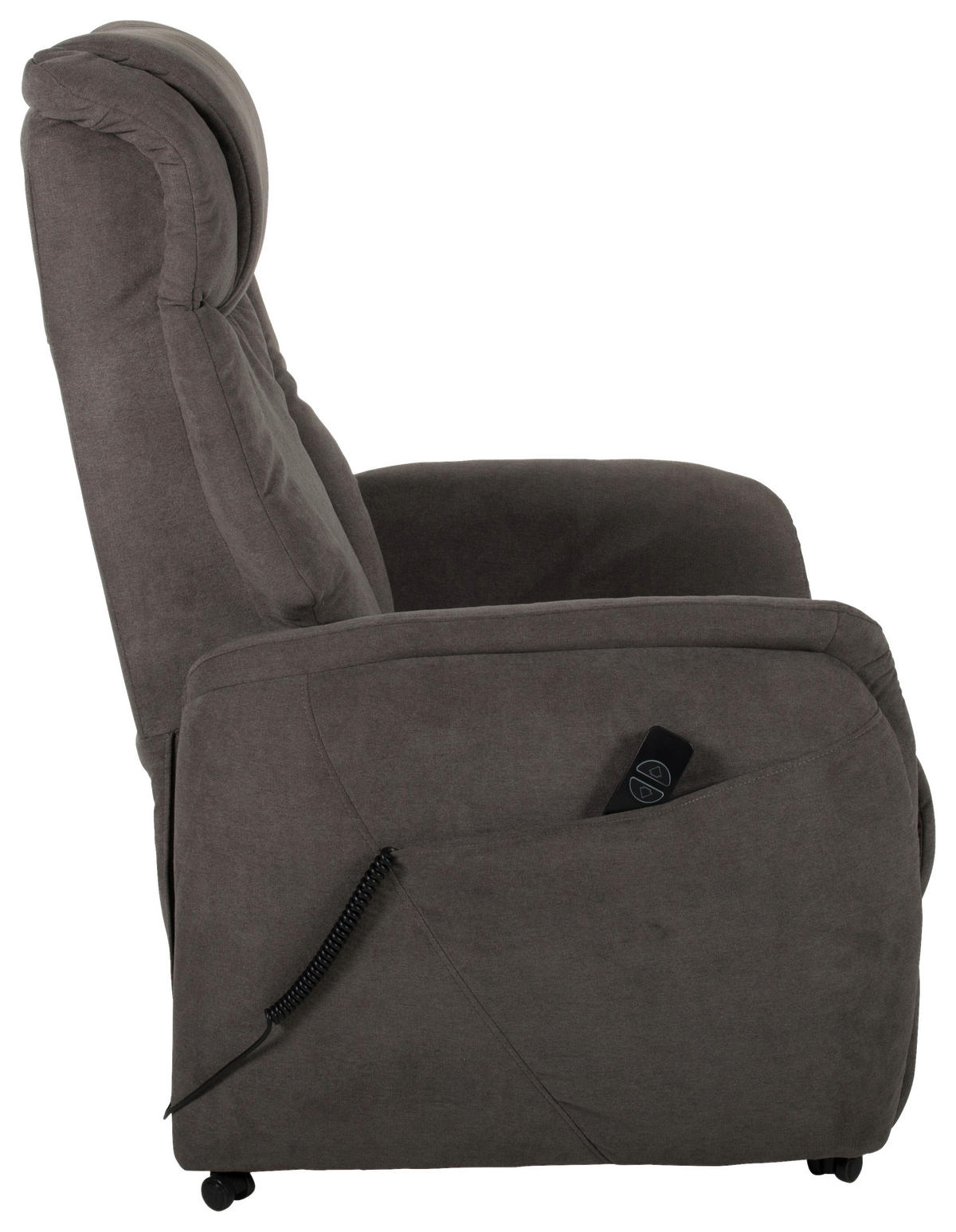 TV-Sessel Ronda graubraun Webstoff B/H/T: ca. 79x116x85 cm Ronda - graubraun (79,00/116,00/85,00cm)