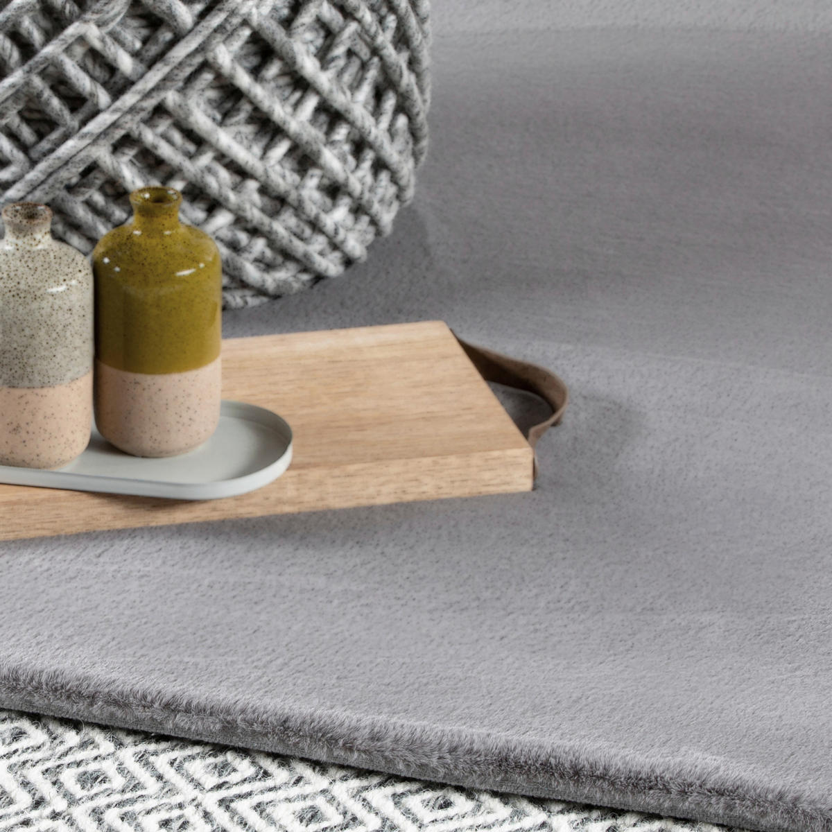 Obsession Teppich My Celesta silber B/L: ca. 160x230 cm My Celesta - silber (160,00/230,00cm) - Obsession