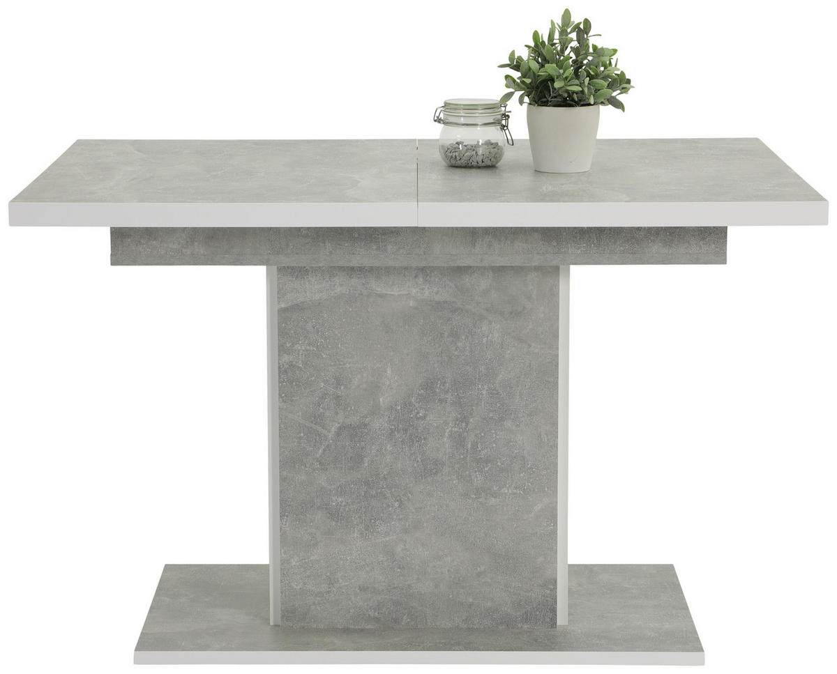 Essgruppe Donau I Beton Holzwerkstoff B/H/T: ca. 160x76x80 cm Donau I - Beton (160,00/76,00/80,00cm) - Hela