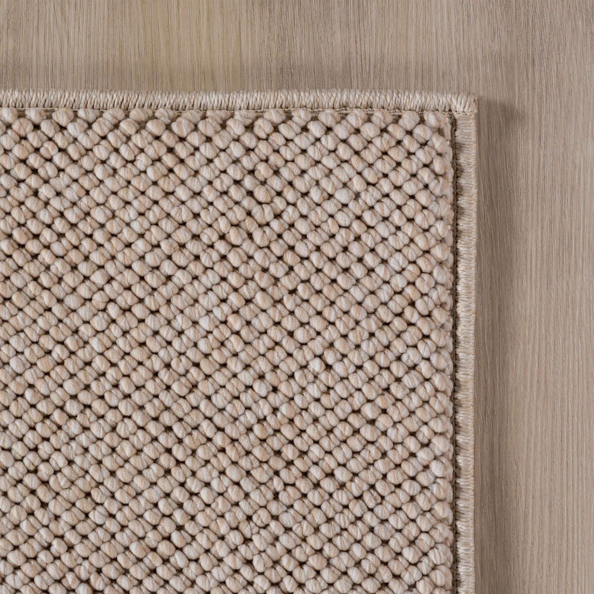 Ayyildiz Kurzflorteppich HELIX beige B/H/L: ca. 80x0,7x150 cm HELIX - beige (150,00/80,00/0,70cm) - Ayyildiz
