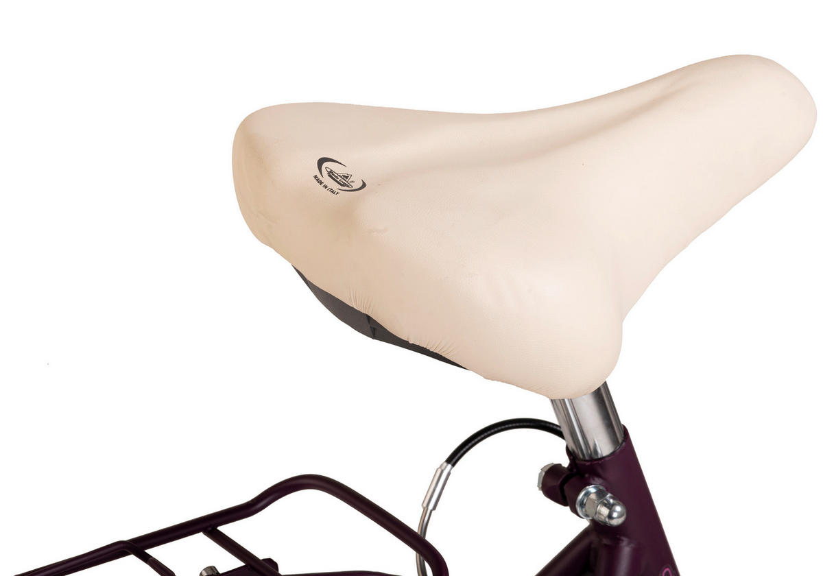 DaCapo Damenfahrrad Casino 169C 28 Zoll Rahmenhöhe 48 cm 6 Gänge aubergine aubergine ca. 28 Zoll Casino - aubergine - DaCapo
